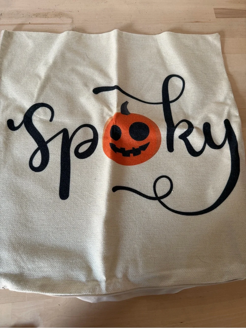 12-Halloween Trick or Treat Decorative Pillow Covers - Black & White